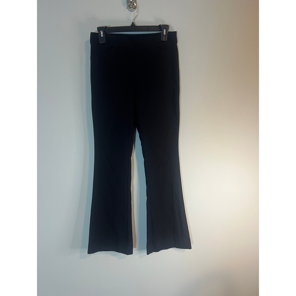 White House Black Market WHBM Black Bootcut Dress Pants Trousers 4S Short